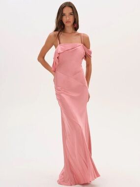 chiffon maxi dress casual Timeless Romantic Chiffon Maxi Dress, Brown – Everyday Chic Boutique